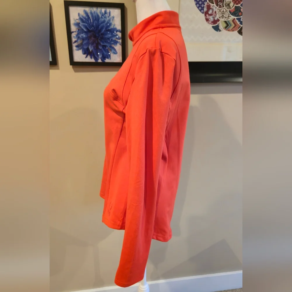 Spyder Women's Orang Quarter-Zip Athletic Top - Picture 4 of 10